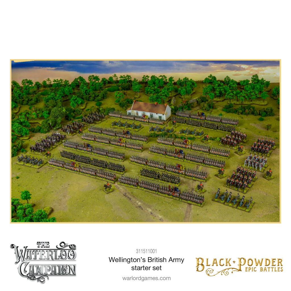 Epic Black Powder Waterloo - British Starter Set 2