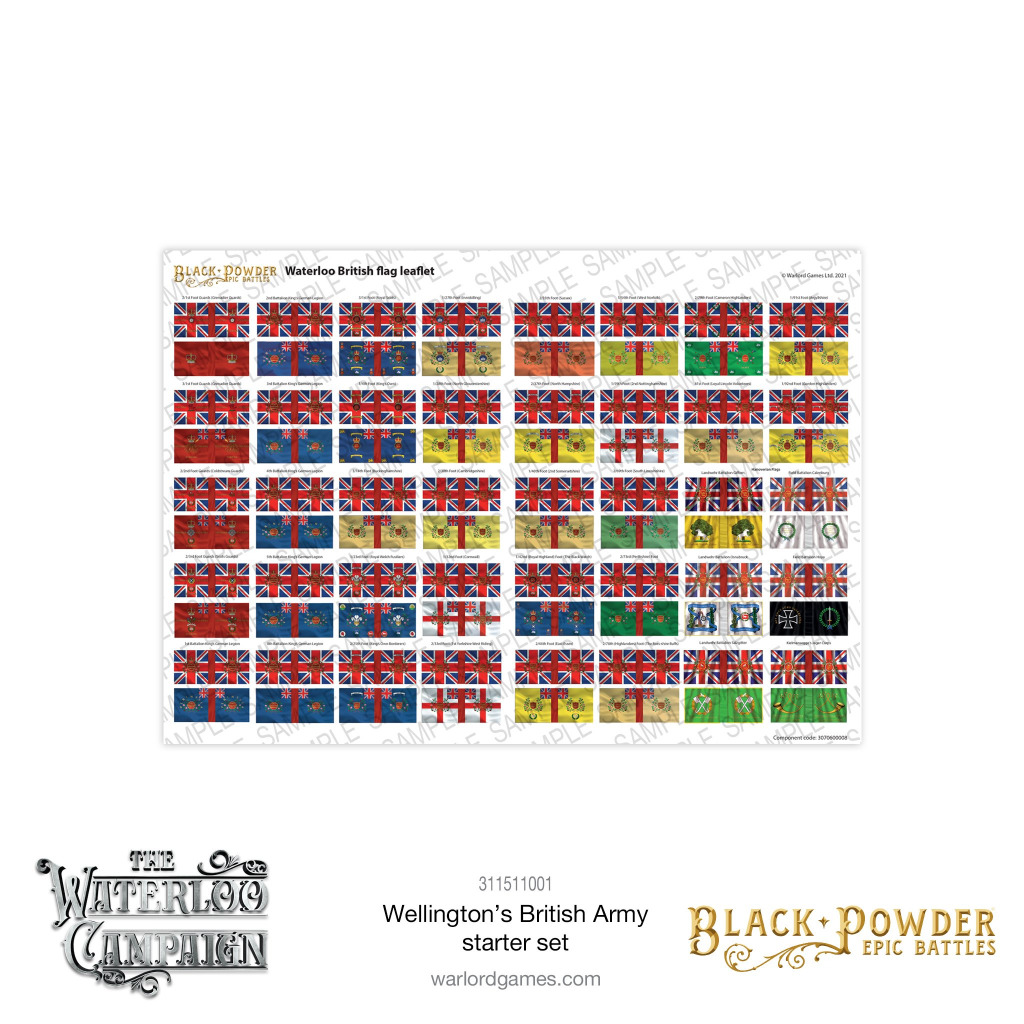 Epic Black Powder Waterloo - British Starter Set 5