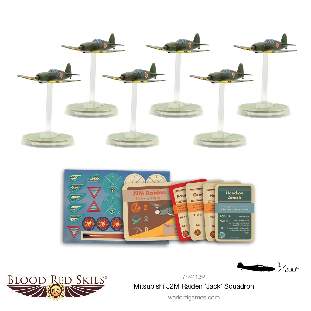 Japanese Mitsubishi J2M Raiden 'Jack' Squadron 1