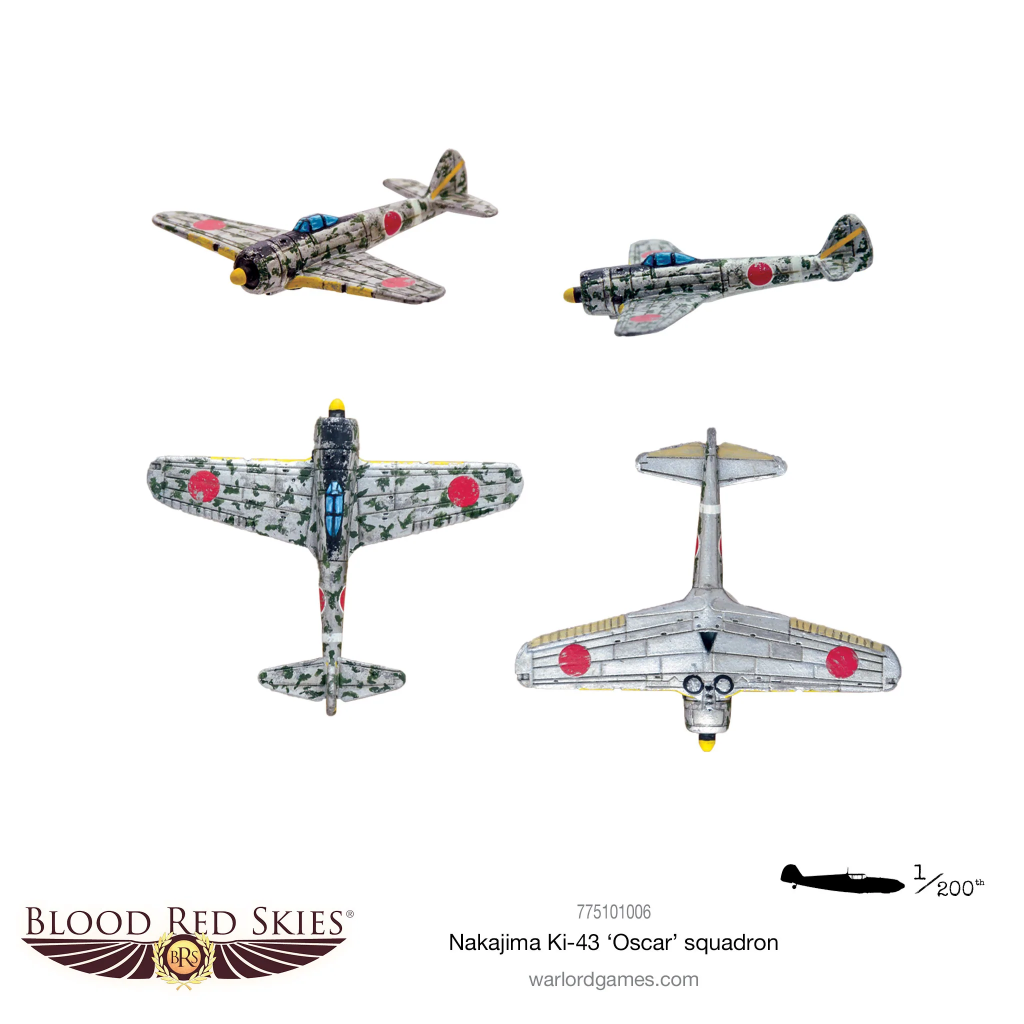 Japanese Nakajima Ki-43 II 'Oscar' Squadron 3