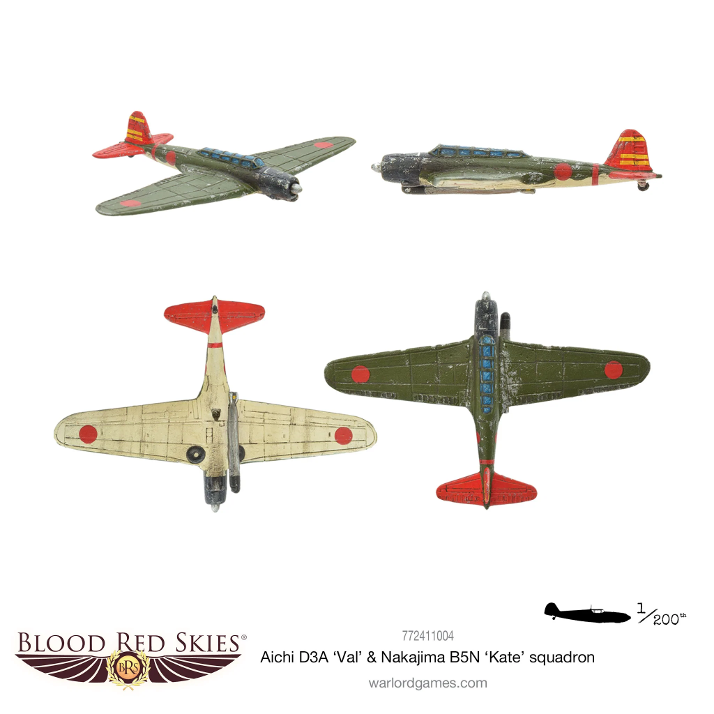 Japanese Aichi D3A 'Val' & Nakajima B5N 'Kate' Squadron 4