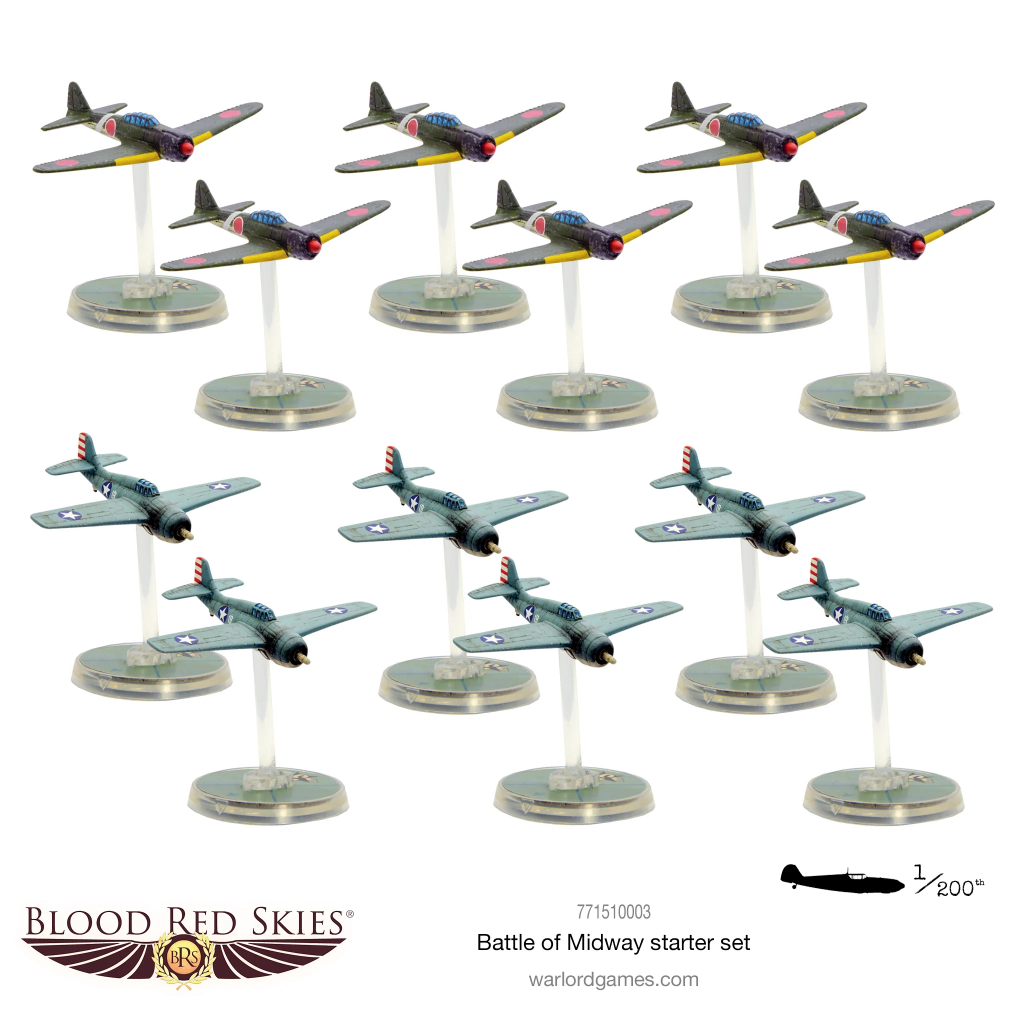 Blood Red Skies: Starter Set - "The Battle of Midway" 2