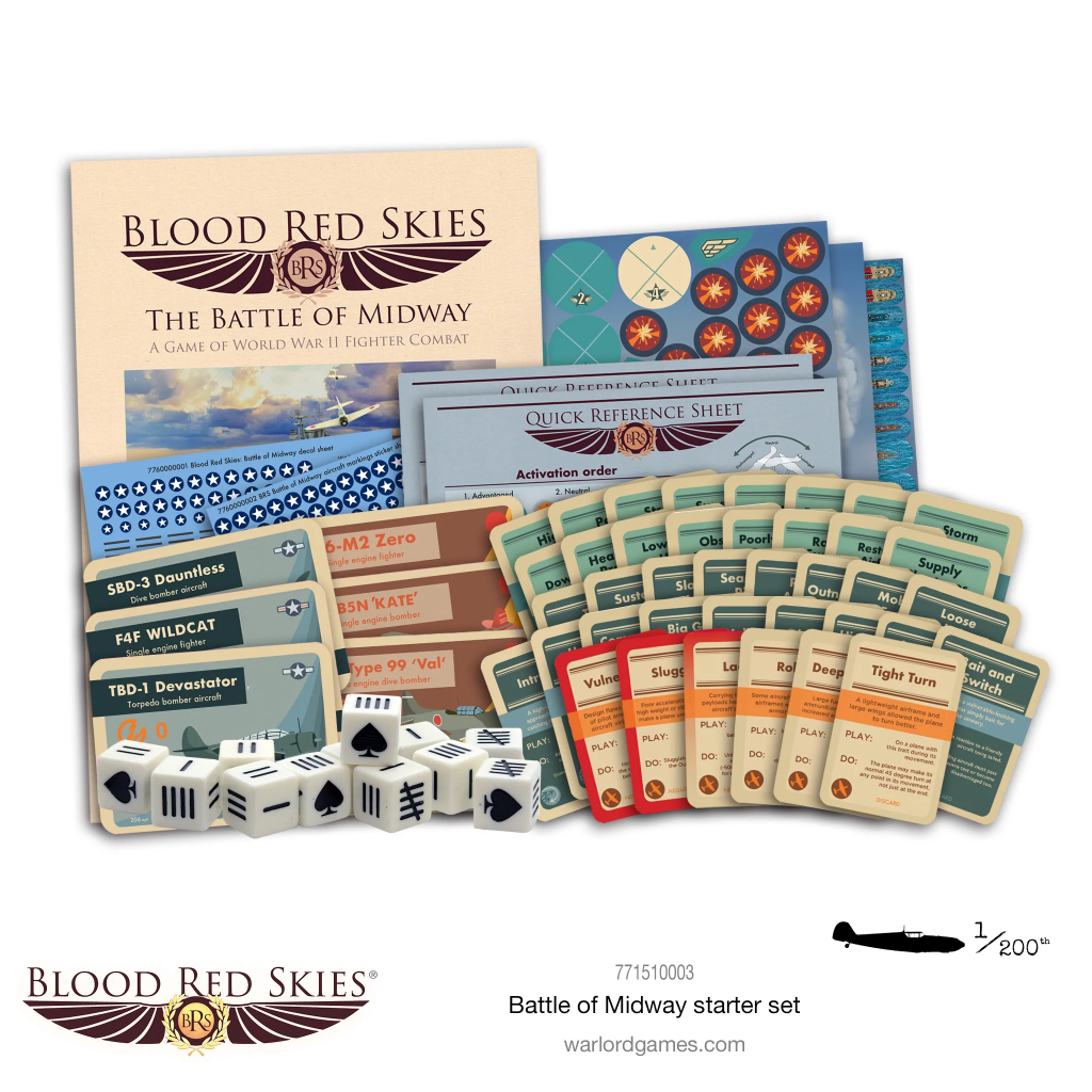Blood Red Skies: Starter Set - "The Battle of Midway" 3