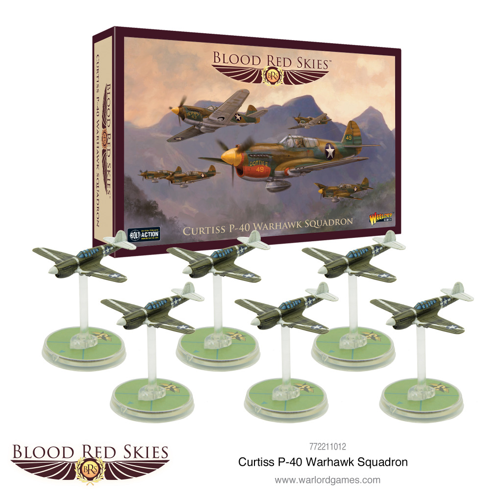 US Curtis P-40 Warhawk Squadron 1