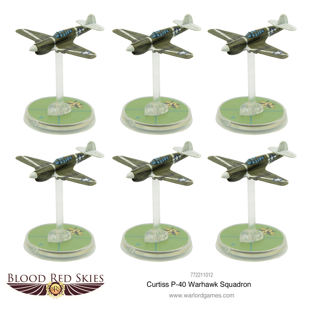 US Curtis P-40 Warhawk Squadron 2