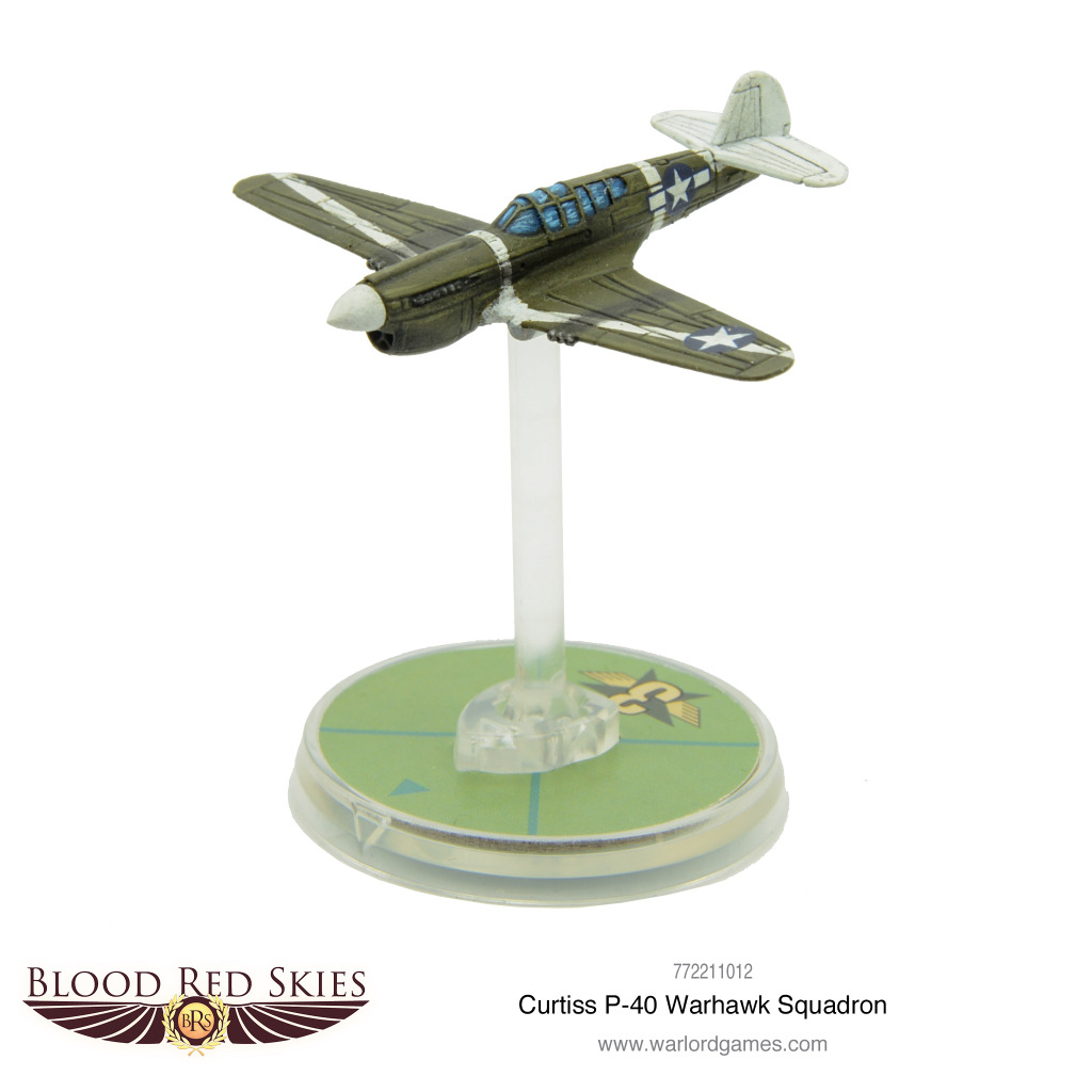US Curtis P-40 Warhawk Squadron 3
