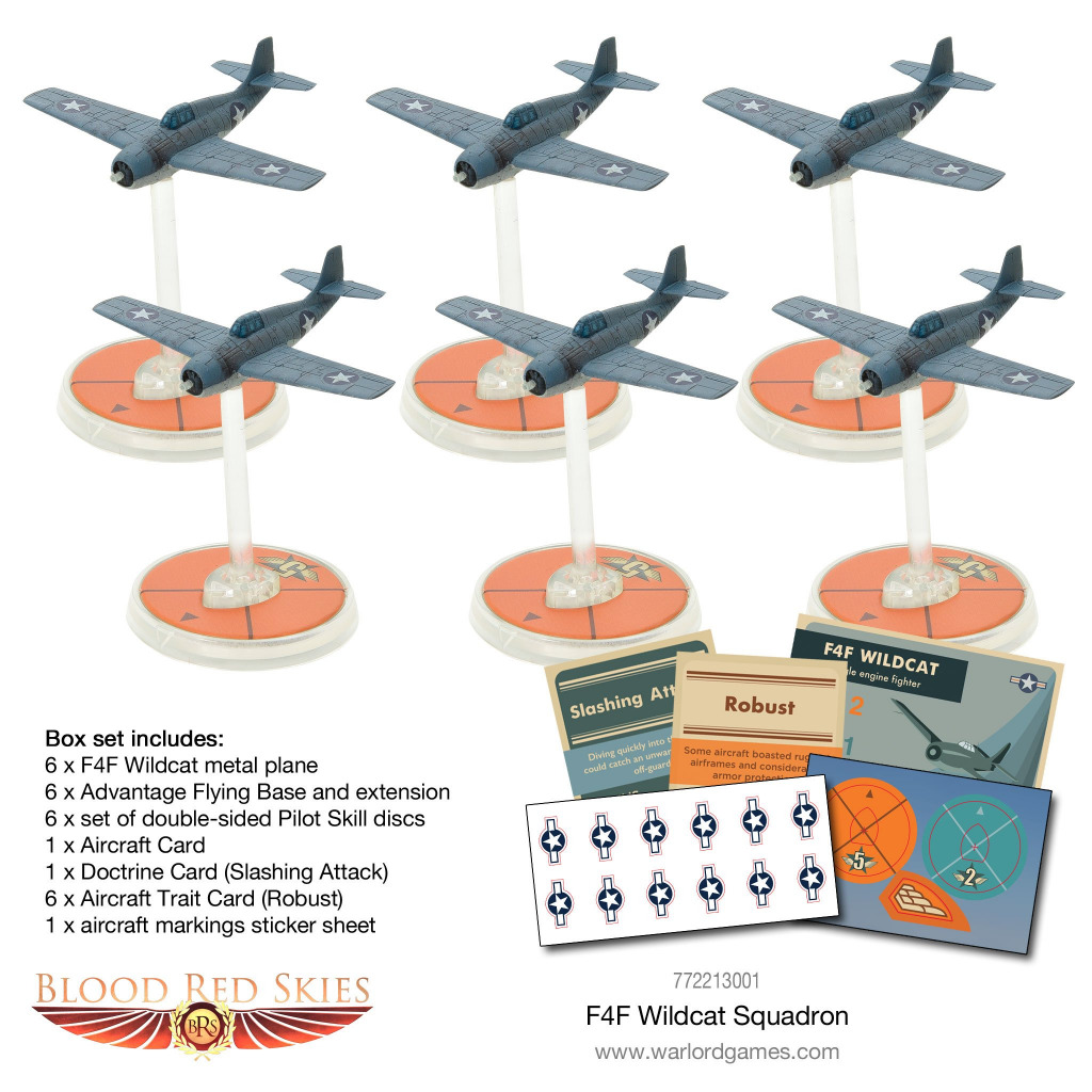 Blood Red Skies: F4F Wildcat Squadron 1