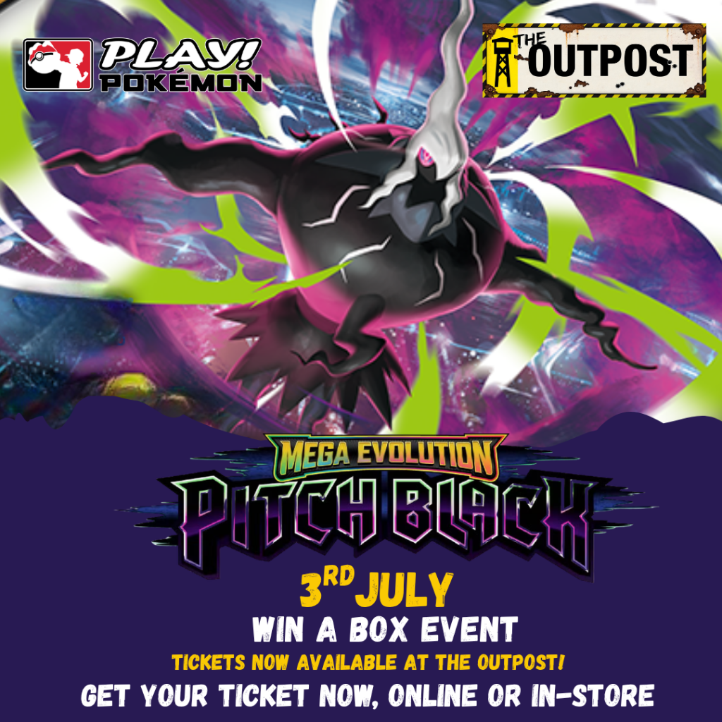 Ticket: Pokemon Pitch Black Win A Box Event 1