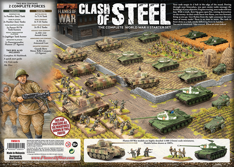 Clash of Steel Starter Set (LW German vs Soviet) 2