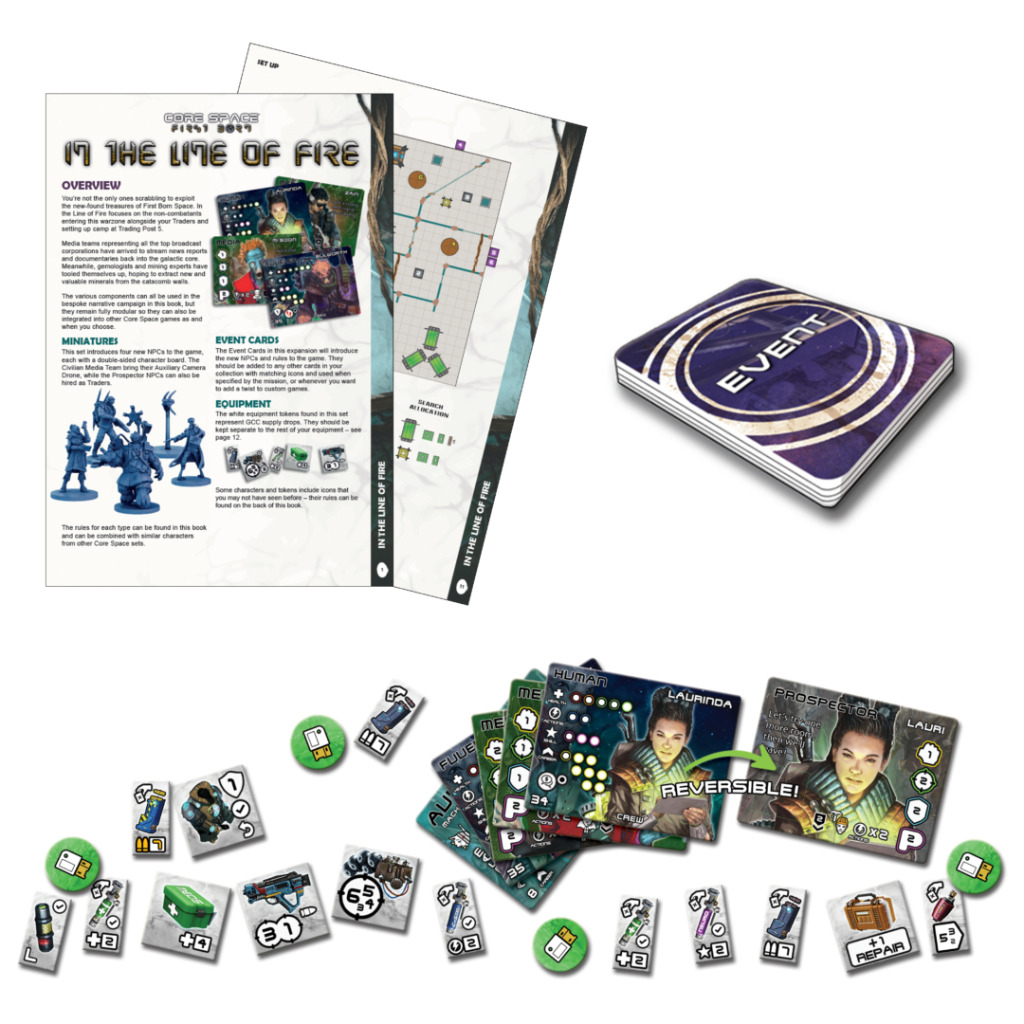 Core Space In the Line of Fire Expansion 3