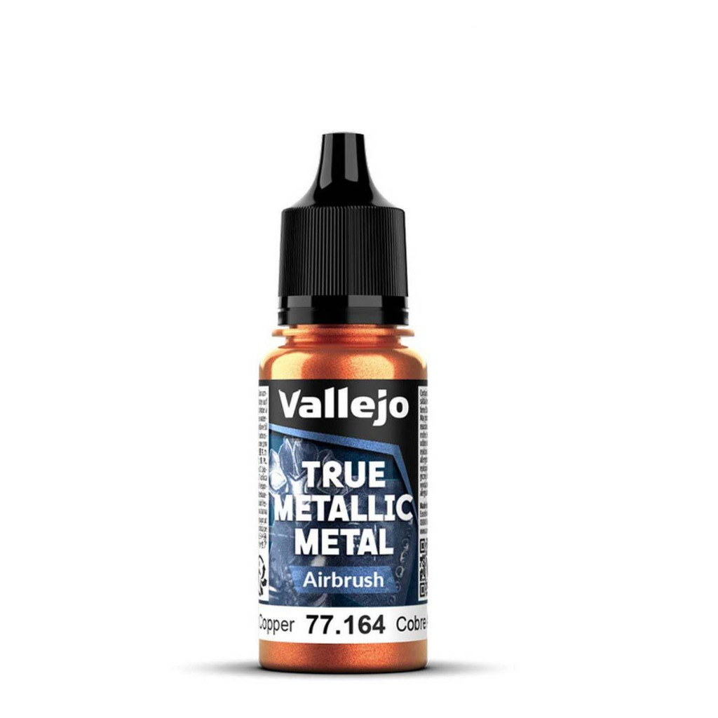 Vallejo True Metallic Metal: Ancient Copper - Airbrush - 18ml 1