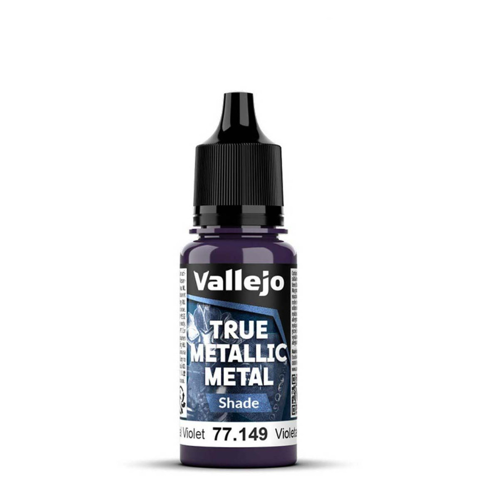 Vallejo True Metallic Metal: Celestial Violet - Shade - 18ml 1