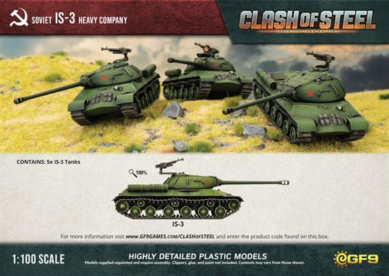 IS-3 Heavy Tank Company (x5 Plastic) 2