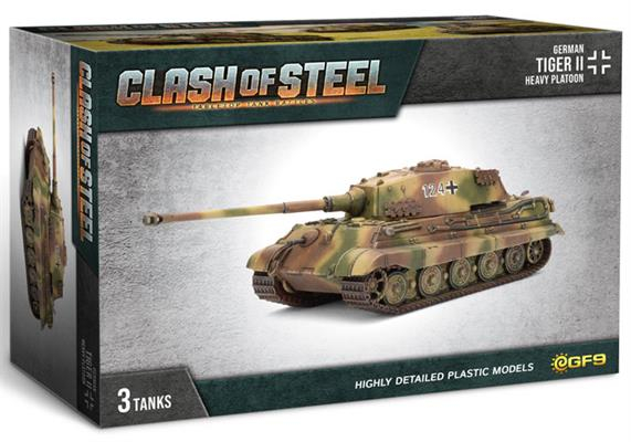 Tiger II Heavy Tank Platoon (x3 Plastic) 1