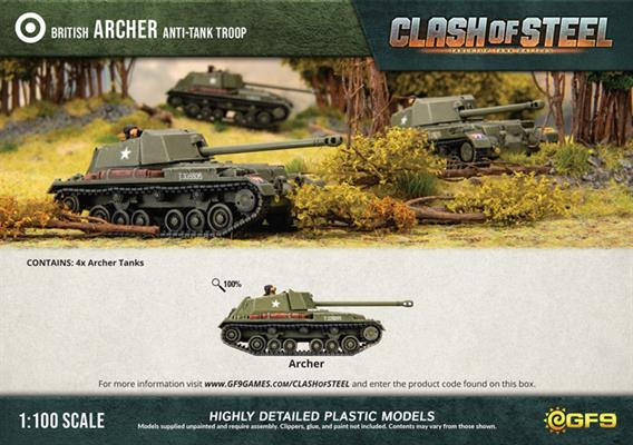 Archer Anti-Tank Troop (x4 Plastic) 2