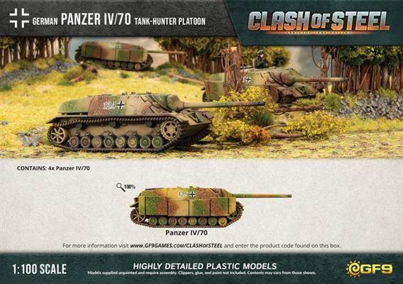 Panzer IV/70 Tank-hunter Platoon (x4 Plastic) 2