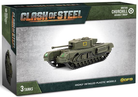 Churchill Assault Troop (x3 Plastic) 1
