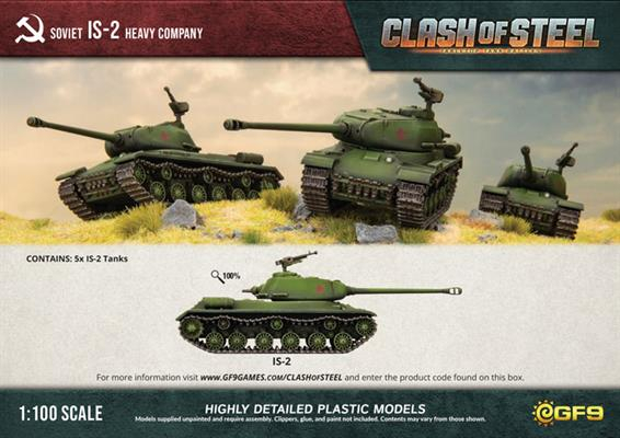 IS-2 Heavy Tank Company (x5 Plastic) 2