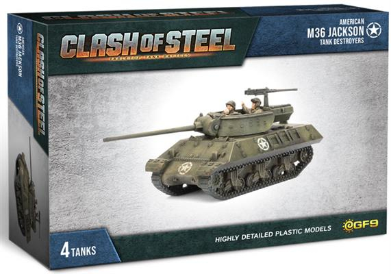 M36 Jackson Tank Destroyers (x4 Plastic) 1
