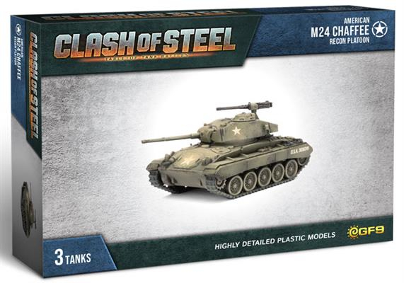 M24 Chaffee Recon Platoon (x3 Plastic) 1