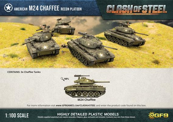 M24 Chaffee Recon Platoon (x3 Plastic) 2