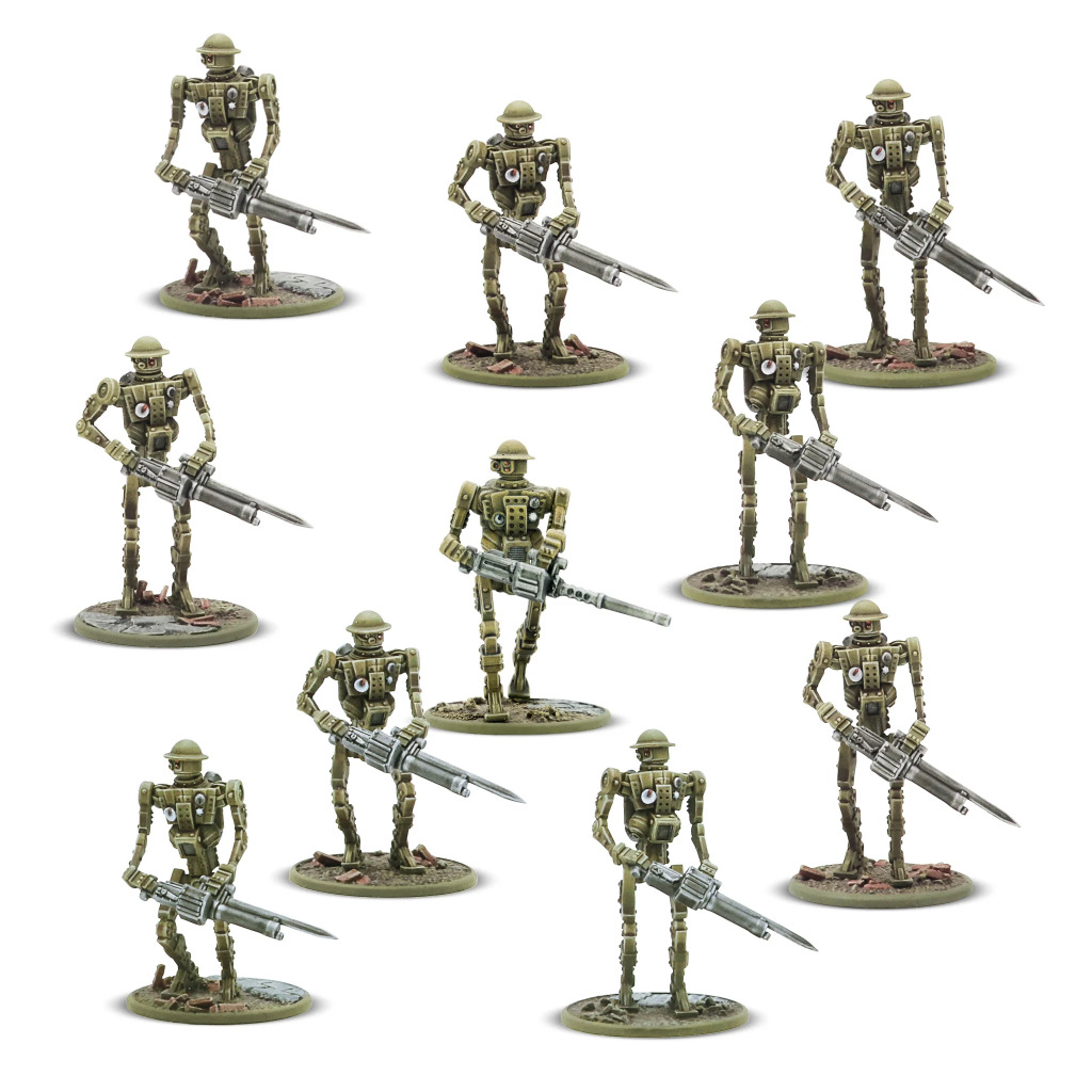 Automated Infantry platoon 6