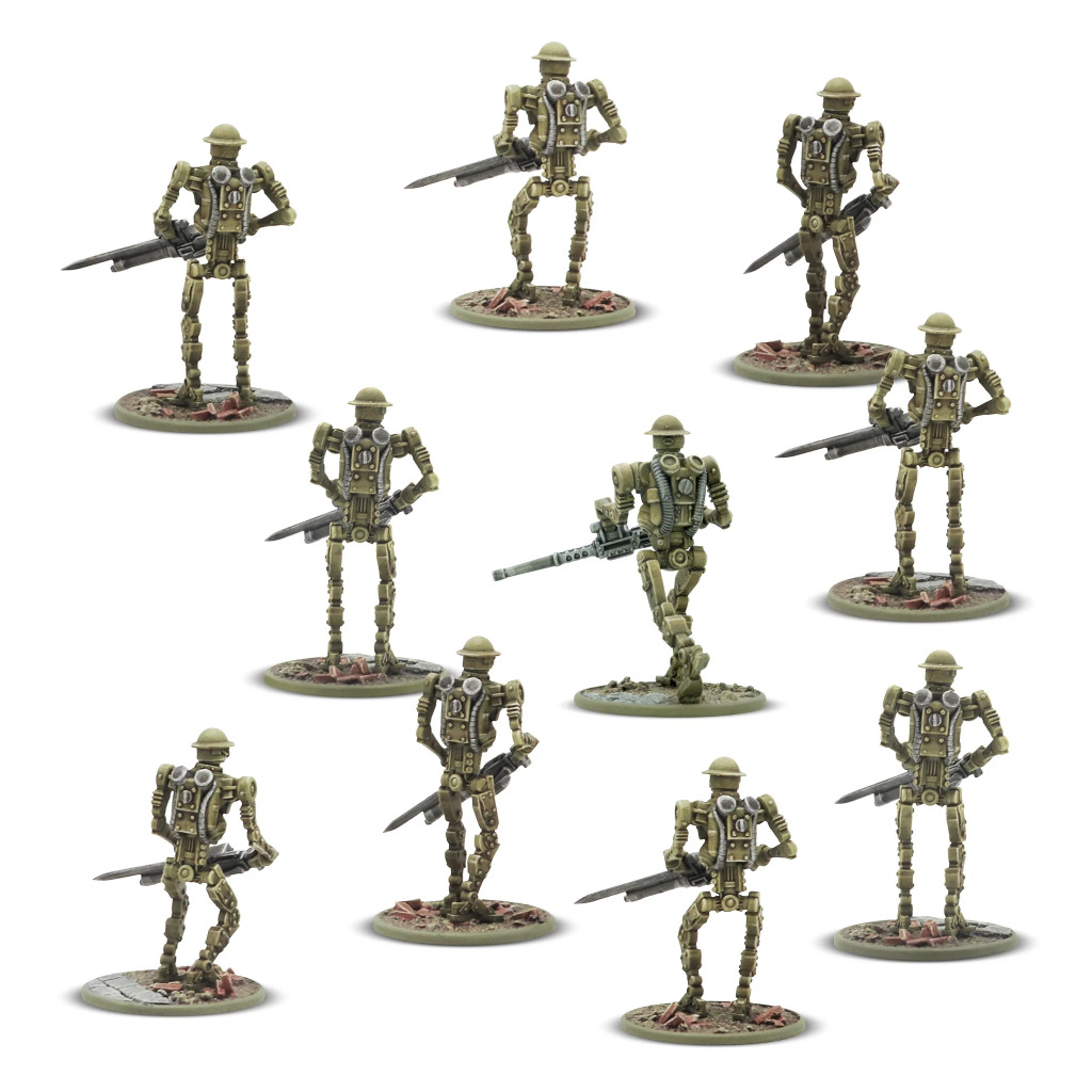 Automated Infantry platoon 7