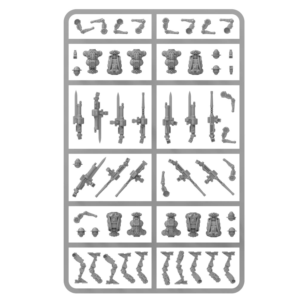 Automated Infantry platoon 15