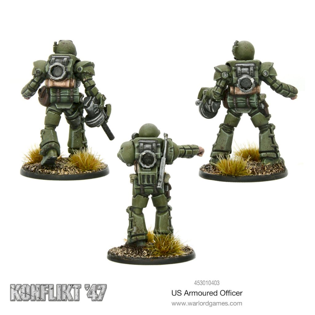 US Armoured Officers 2