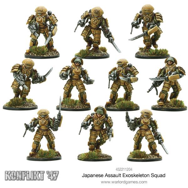 Japanese Assault Exoskeleton Squad 2