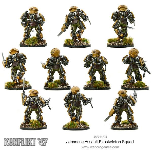 Japanese Assault Exoskeleton Squad 3