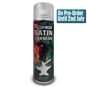 Colour Forge Spray: Satin Varnish (500ml) 1