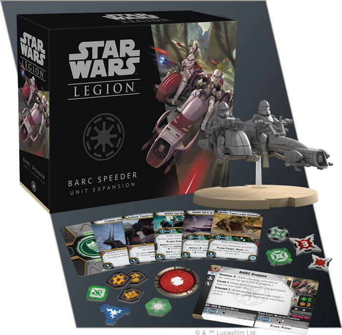 Star Wars Legion: BARC Speeder Unit 3