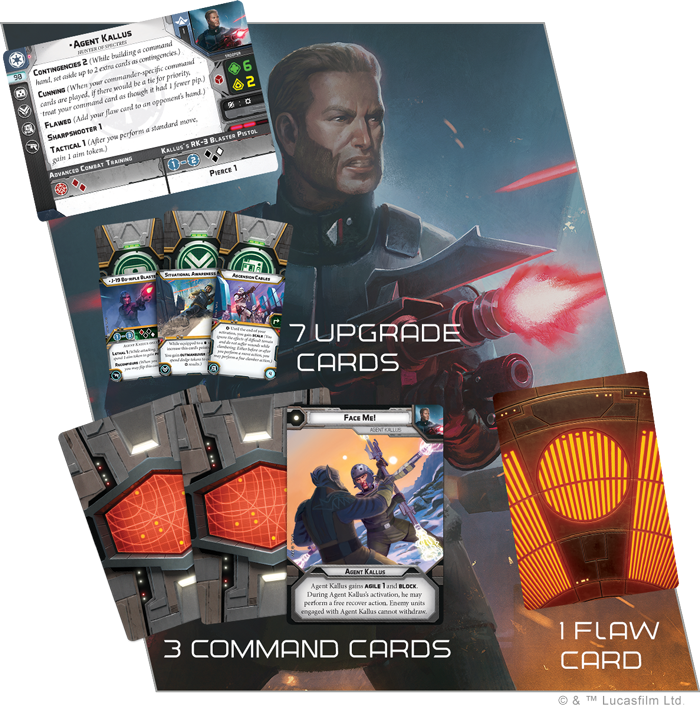 Star Wars Legion: Agent Kallus Commander Expansion 3