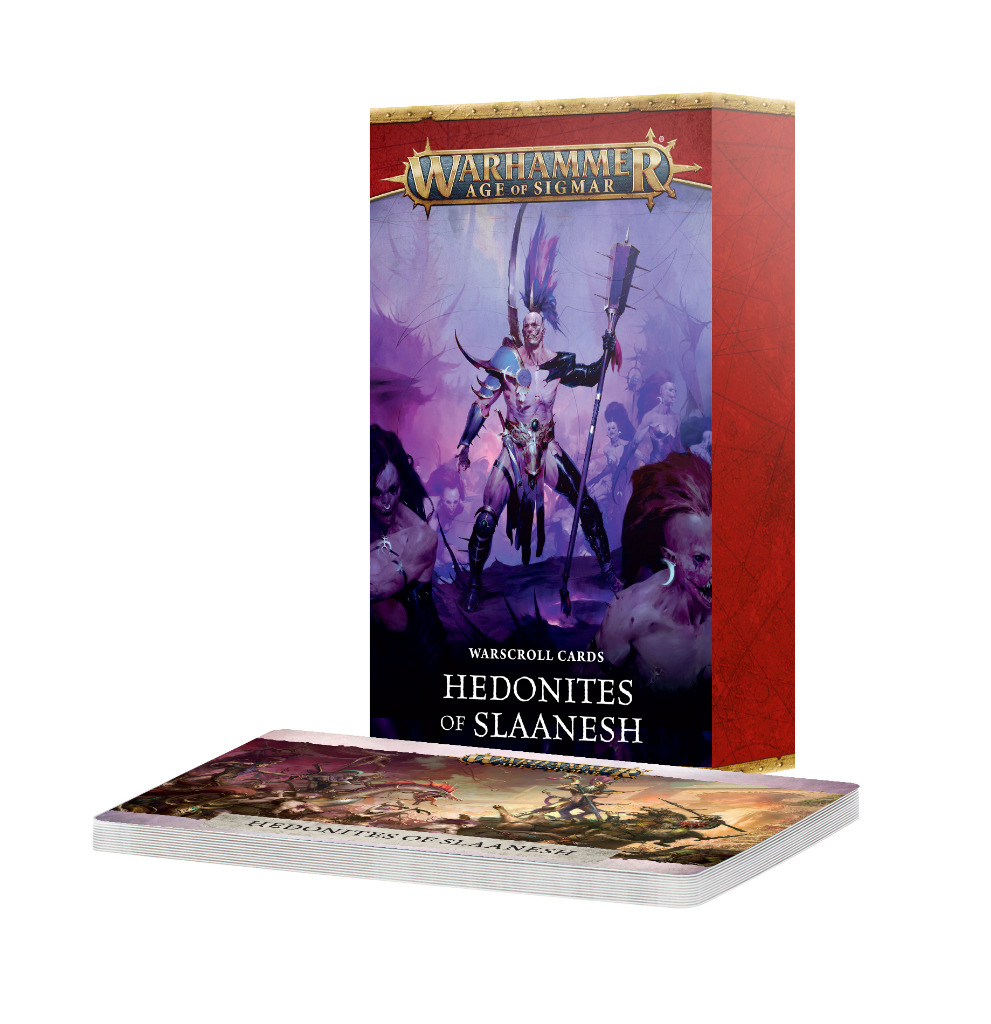 Warscroll Cards: Hedonites of Slaanesh 1