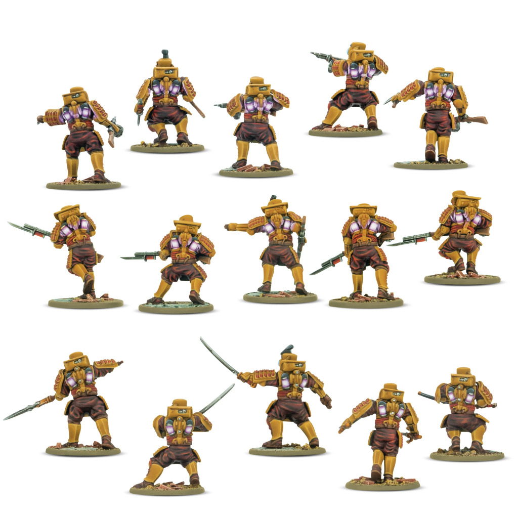 Konflikt '47 Empire of Japan Ghost Attack Infantry (plastic) 2