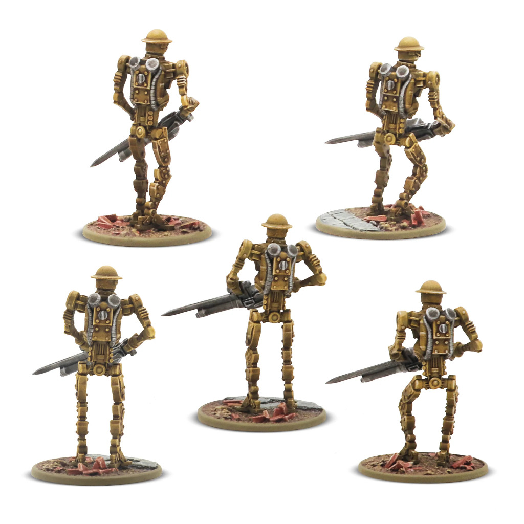 Konflikt '47 Mk I Automated Infantry Squad With MMG 2
