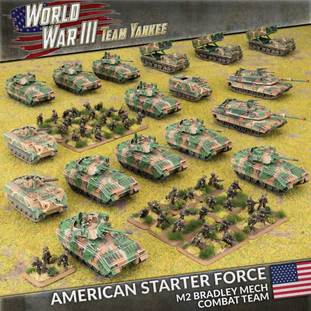 Team Yankee WWIII: American Starter Force - M2 Bradley Mech Combat Team 1
