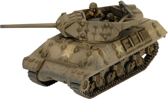 M36 and M10 Tank Destroyer Platoon (x4 plastic vehicles 4