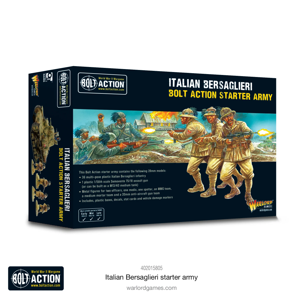 Italian Bersaglieri Starter Army 1
