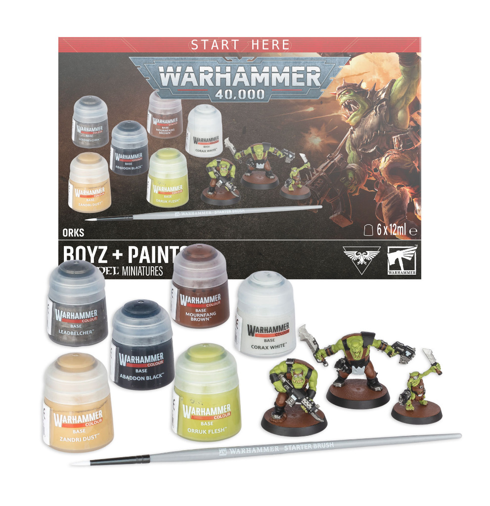 Warhammer 40000: Orks & Paints 1