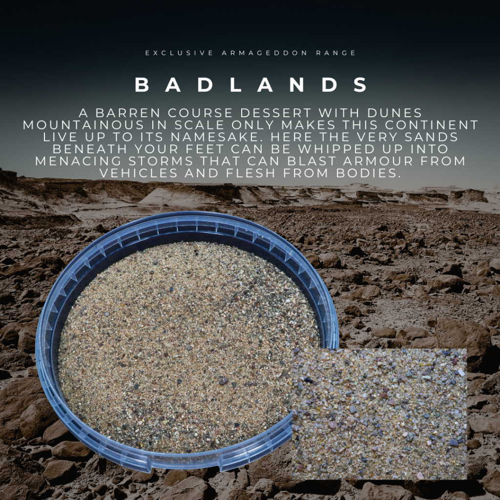 Badlands Miniature Basing Material 2