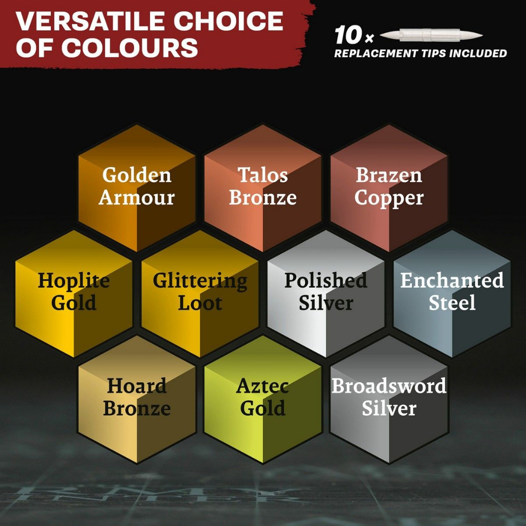 Speedpaint Marker Metallics Set 3