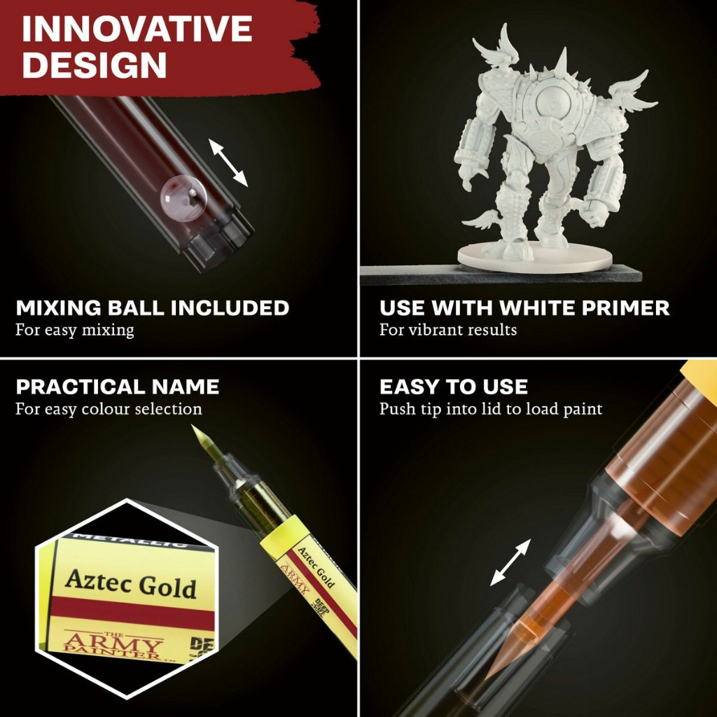 Speedpaint Marker Metallics Set 4