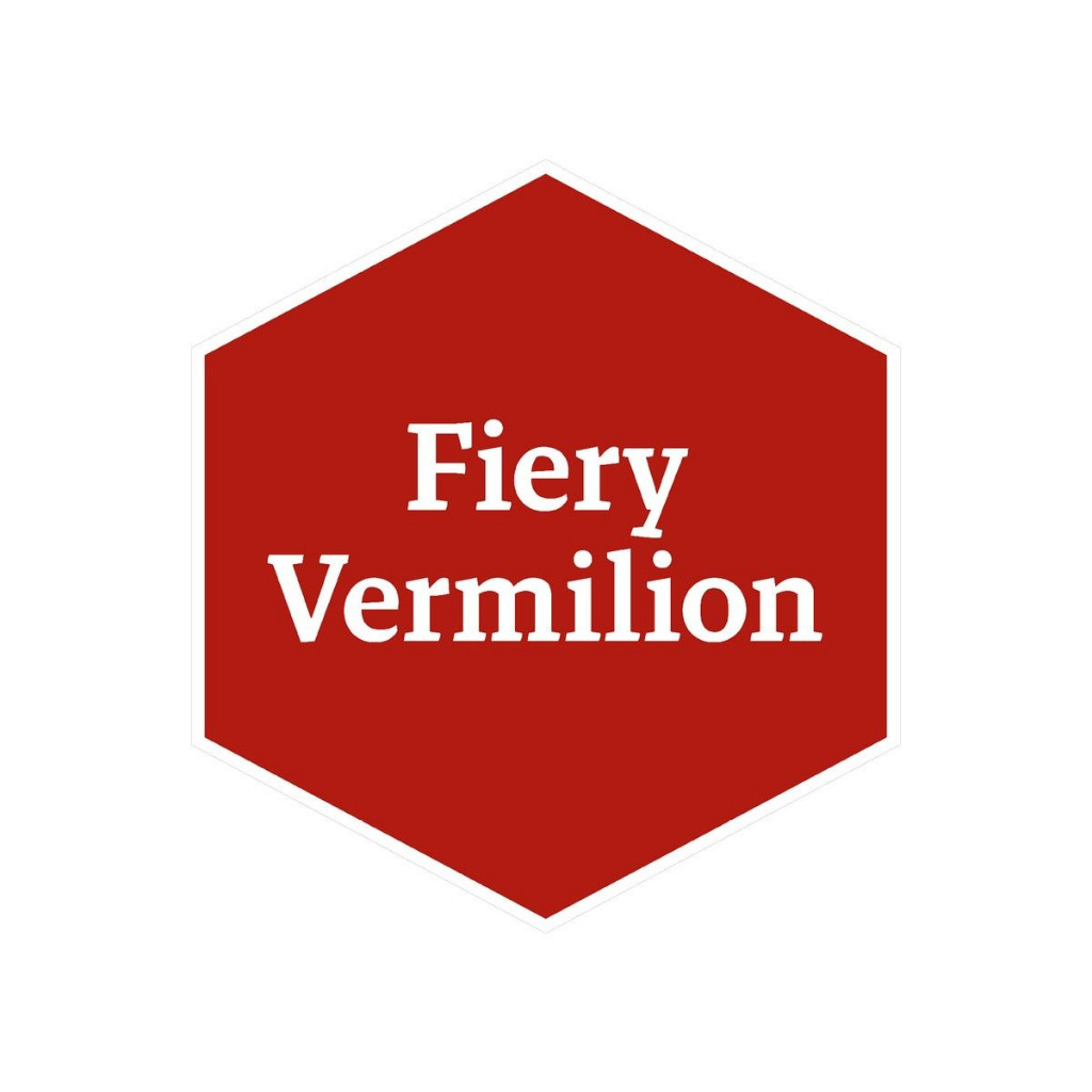 Warpaints Fanatic: Fiery Vermilion - John Blanche Masterclass - 18ml 2