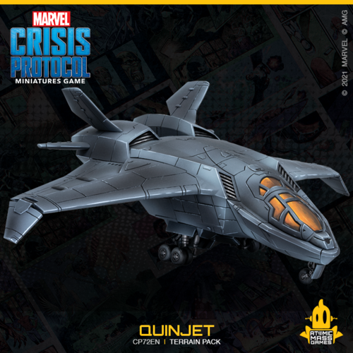 Marvel Crisis Protocol: Quinjet Terrain Pack 2