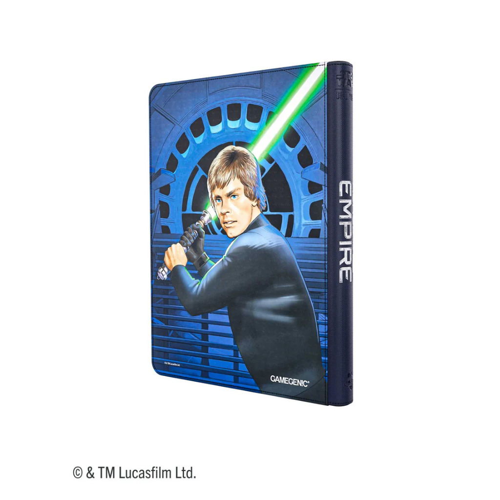 Star Wars: Unlimited Zip-Up Album 18-Pocket - Jedi Luke Skywalker & Emperor Palpatine 1