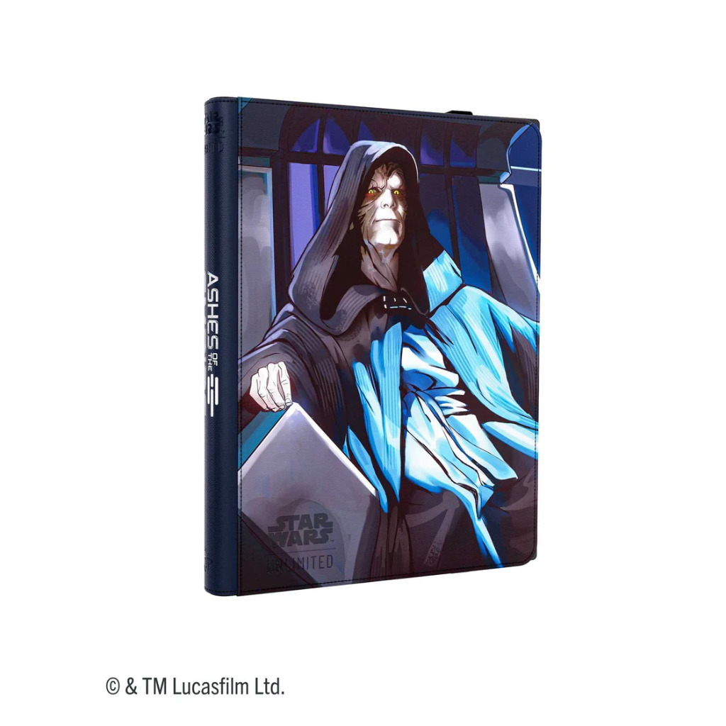 Star Wars: Unlimited Zip-Up Album 18-Pocket - Jedi Luke Skywalker & Emperor Palpatine 2