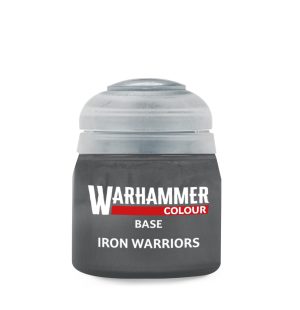 Warhammer Colour Base: Iron Warriors 12ml 1