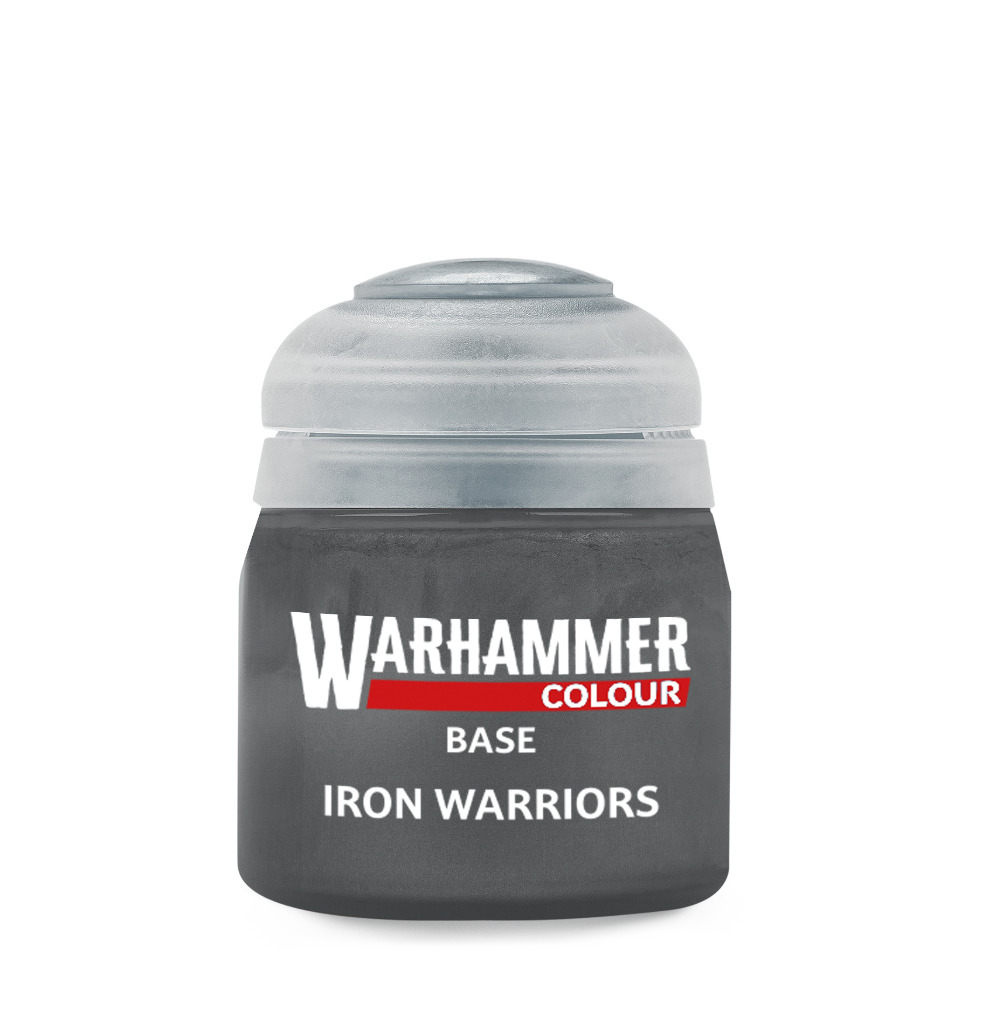 Warhammer Colour Base: Iron Warriors 12ml 1